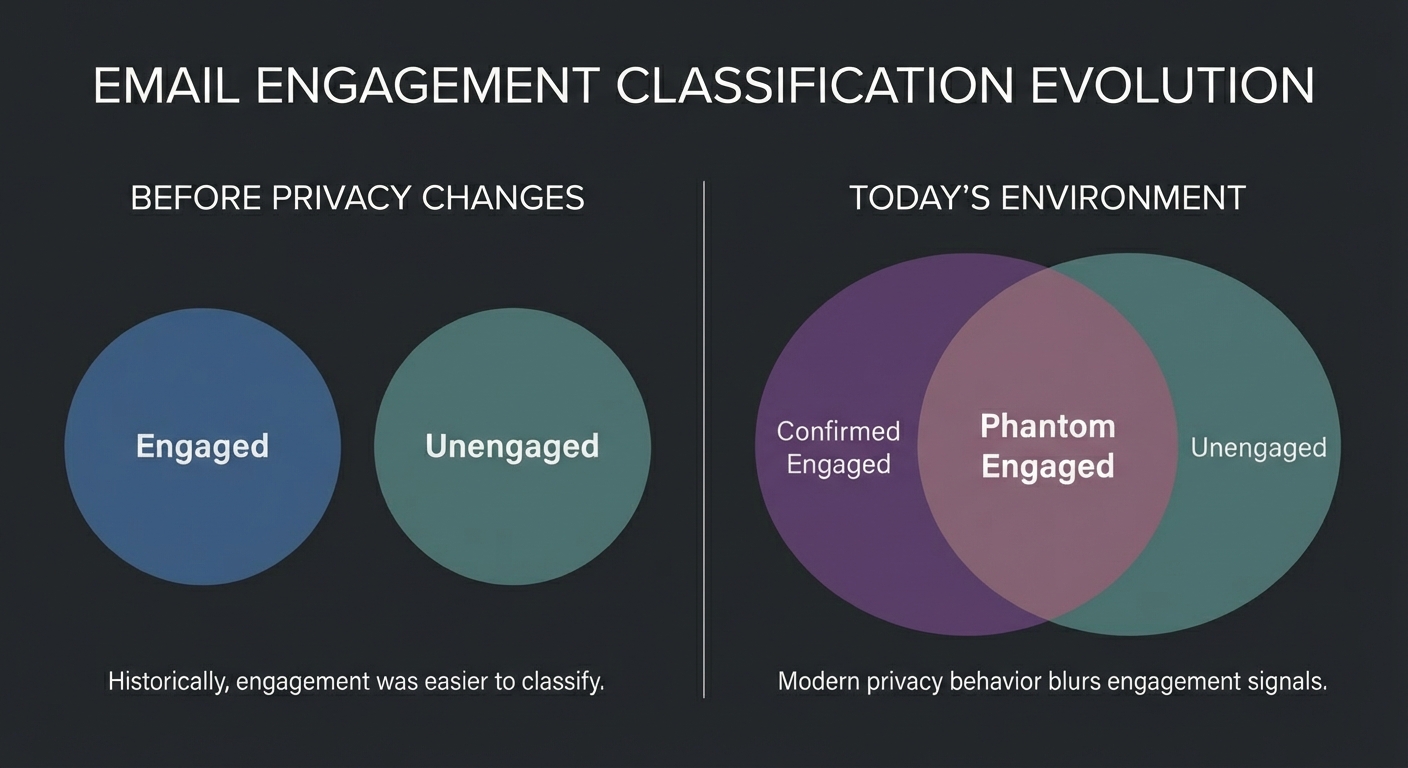 Email Engagement Classification Evolution Diagram